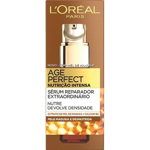serum de rosto age perfect nutricao intensa fotografia produto